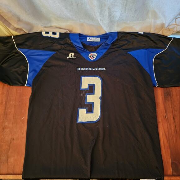 Rare Vintage Dallas Desperadoes Pettis Arena Football Screenprint Jersey XXL - Picture 1 of 6